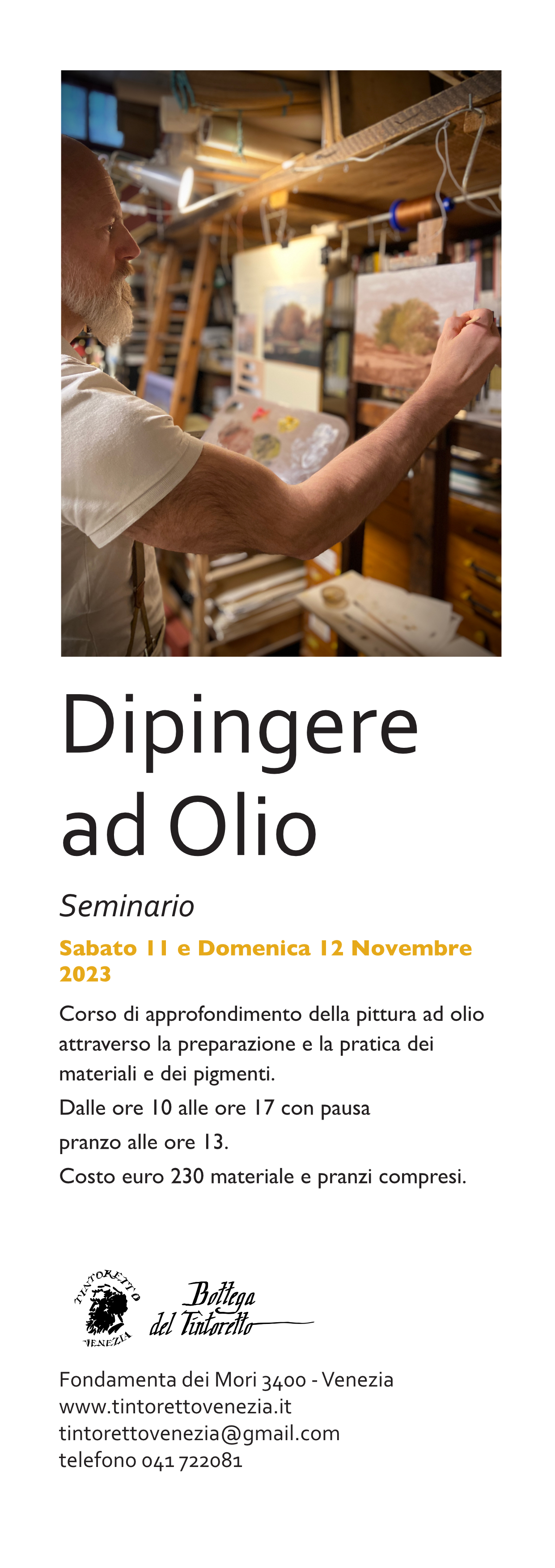 Dipingere ad Olio con David Dalla Venezia